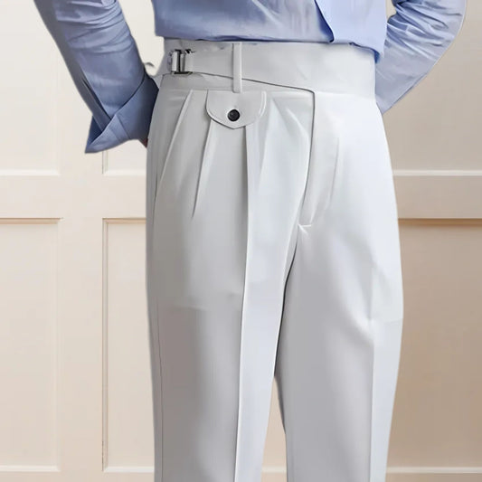 Gurkha Pants | with Right Front Side Adjuster Buckle - Adam Spirit