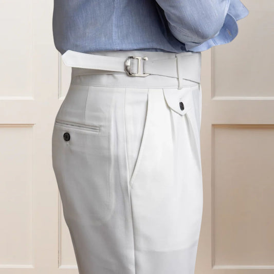 Gurkha Pants | with Right Front Side Adjuster Buckle - Adam Spirit