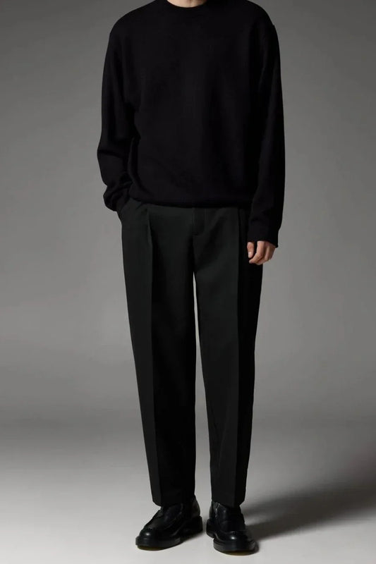 Black Loose Fit Palazzo Pants | by Adam Spirit - Adam Spirit