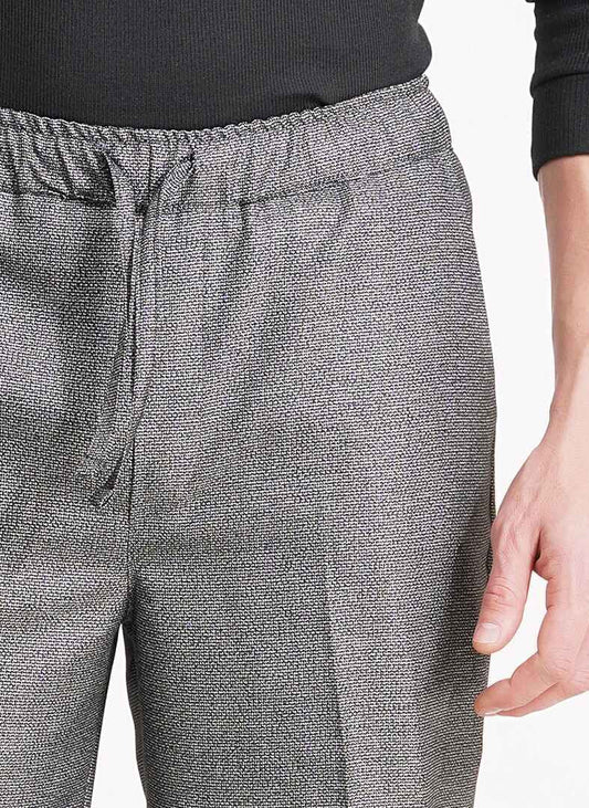 Charcoal Ultra-Wide Joggers with Drawcord | by Adam Spirit - Adam Spirit
