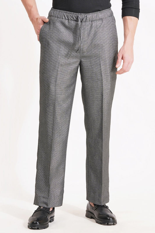 Charcoal Ultra-Wide Joggers with Drawcord | by Adam Spirit - Adam Spirit
