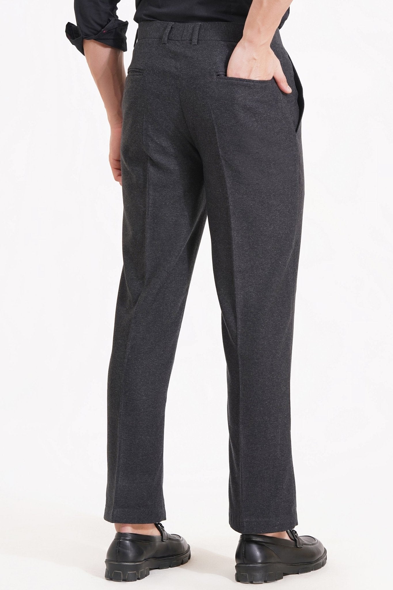 Gray Wool Trousers Timeless Elegance with a Modern Twist - Adam Spirit
