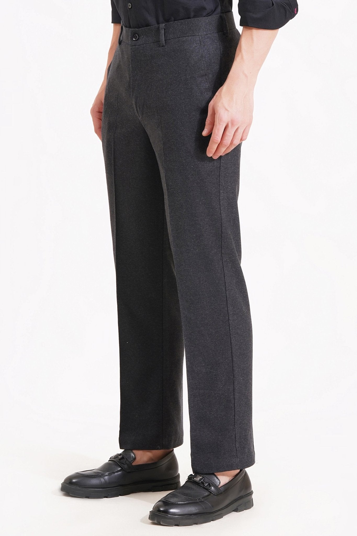 Gray Wool Trousers Timeless Elegance with a Modern Twist - Adam Spirit