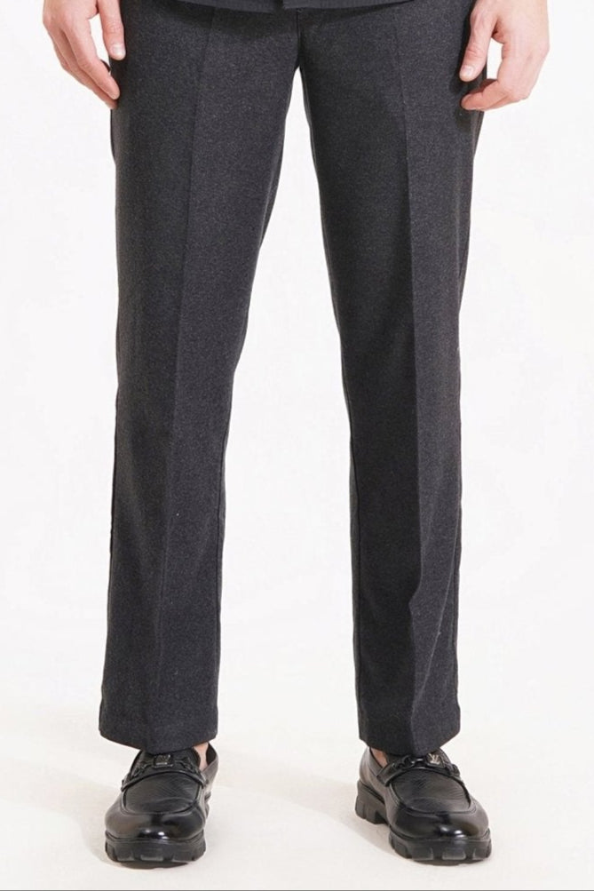Gray Wool Trousers Timeless Elegance with a Modern Twist - Adam Spirit