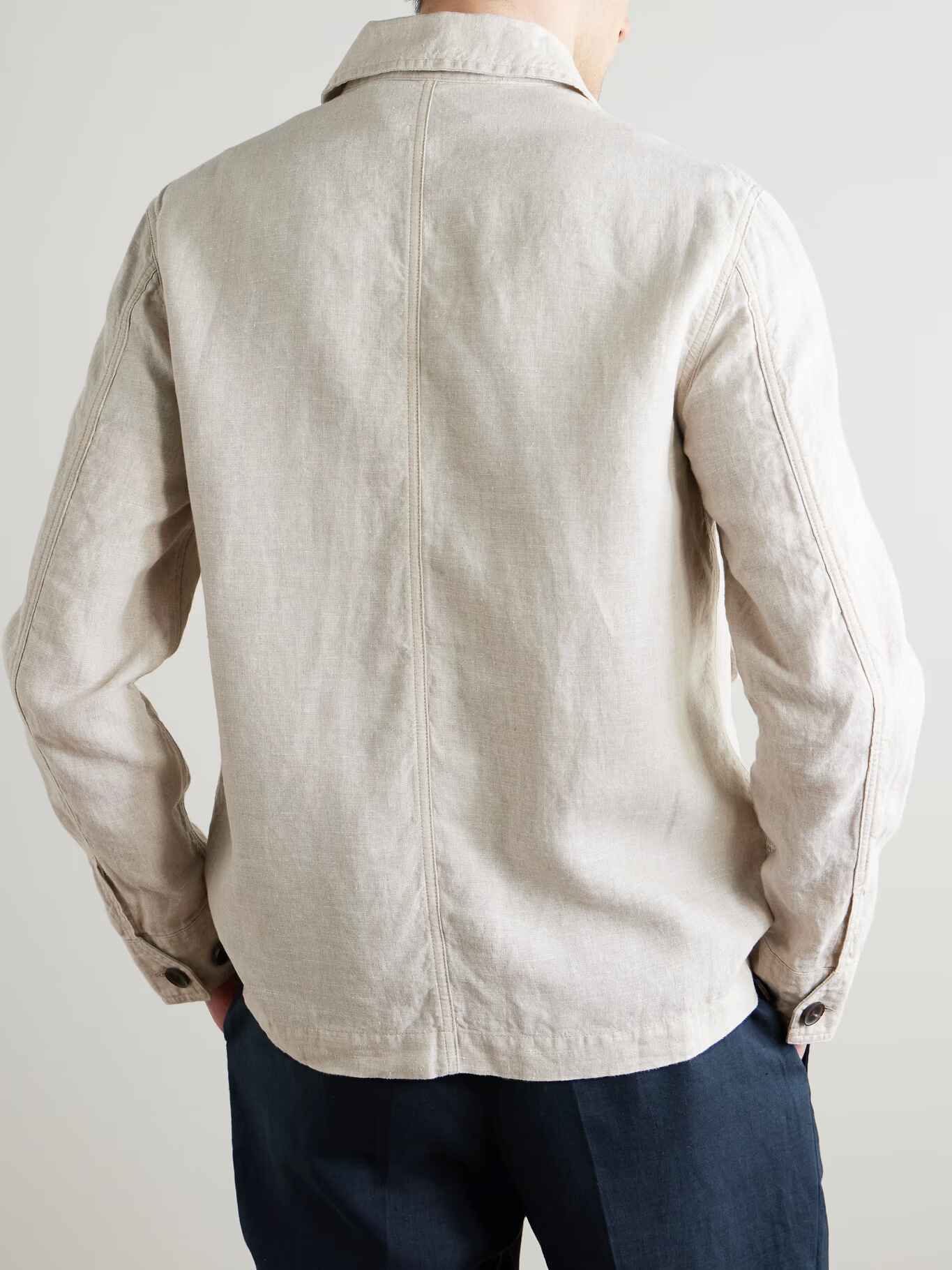 Linen Overshirt | by Adam Spirit - Adam Spirit