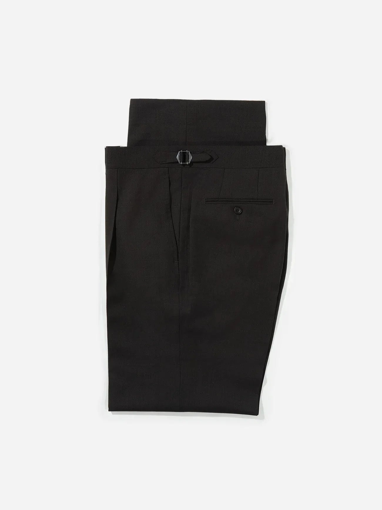 Black Gurkha Pants Single Button with Side Adjusters - Adam Spirit