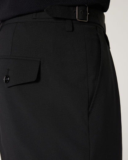 Black Side Buckle Pants – Tailored Fit | by Adam Spirit - Adam Spirit