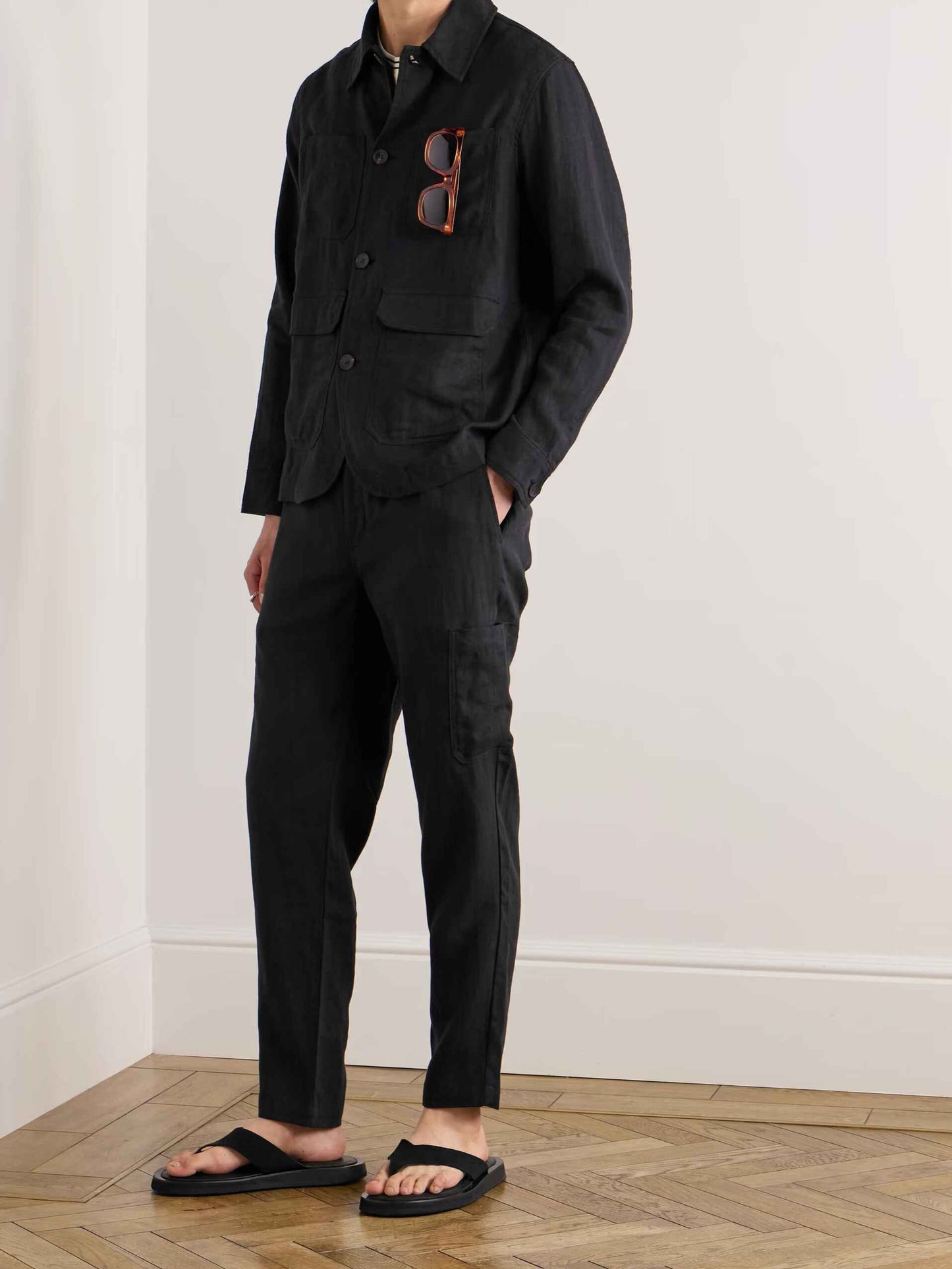 Linen Overshirt | by Adam Spirit - Adam Spirit