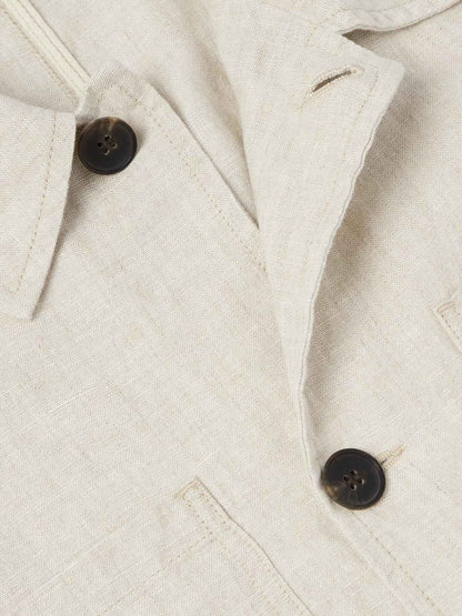 Linen Overshirt | by Adam Spirit - Adam Spirit