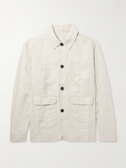 Linen Overshirt | by Adam Spirit - Adam Spirit