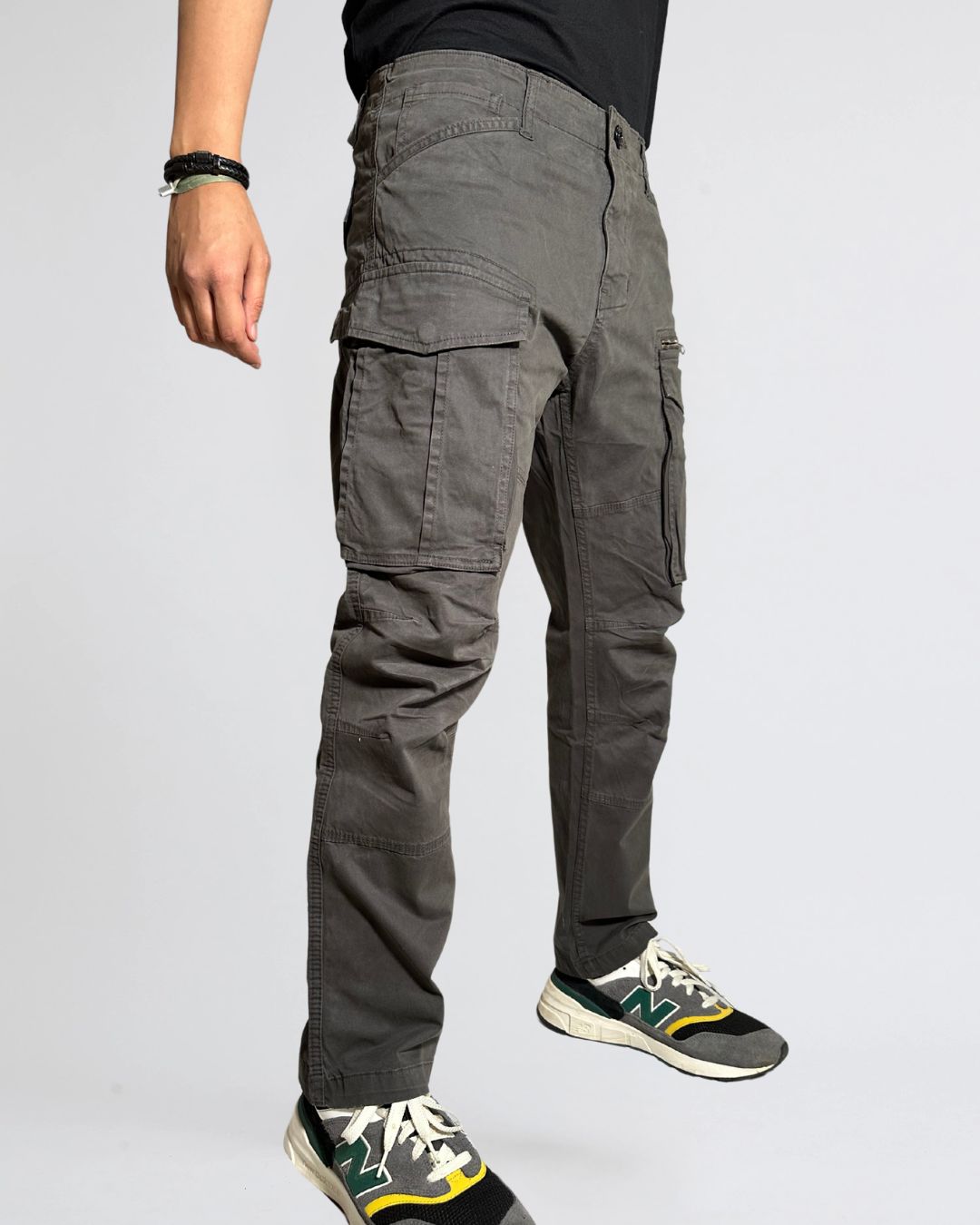Men’s Dark Olive Utility Cargo Pants | by Adam Spirit - Adam Spirit