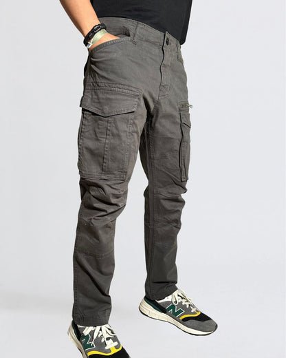 Men’s Dark Olive Utility Cargo Pants | by Adam Spirit - Adam Spirit