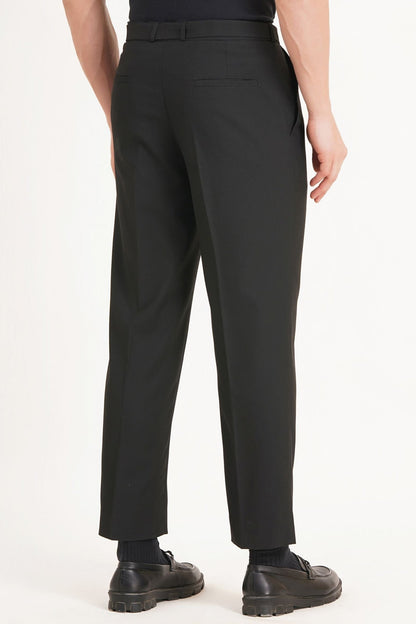 Relaxed Fit D Belted Tailored Pants - Adam Spirit